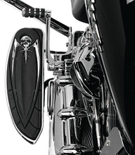 Load image into Gallery viewer, Kuryakyn Floorboard Relocator Brackets 97-16 Touring Chrome
