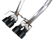 Load image into Gallery viewer, AWE Tuning 05-07 C6 Chevrolet Corvette 6.0L Track Edition Axle-Back Exhaust w/ Diamond Black Tips