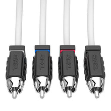 Load image into Gallery viewer, DS18 Marine Grade Tinned Copper OFC RCA Wires 4-Channel 25 Feet