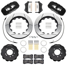Load image into Gallery viewer, Wilwood 89-98 Nissan 240SX/89-94 Skyline/90-96 300ZX Aerolite 6R Fr BBK w/ 14in SLT Rotors - Black