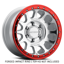 Load image into Gallery viewer, Method Beadlock Ring - 17in Forged - Style 1 - Red GR-10017-R