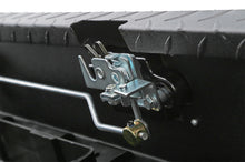 Load image into Gallery viewer, Dee Zee Universal Tool Box - Red Crossover - Single Lid Black BT (Txt Blk)