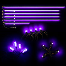 Load image into Gallery viewer, Oracle Lighting Dynamic Colorshift 18 Piece Universal Full LED Interior Dash Board Kit