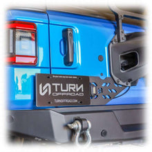 Load image into Gallery viewer, Turn Offroad 2018+ Jeep JL License Plate Relocation JLEA1-M1