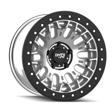 Load image into Gallery viewer, Dirty Life DT-3 17X9 5x127 -12 Offset - Machined Finish w/ Simulated Beadlock
