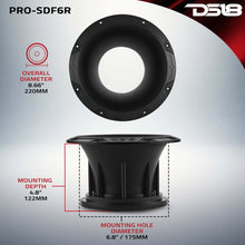 Load image into Gallery viewer, DS18 6.5in Bolt On Round Loudspeaker Horn Diffuser