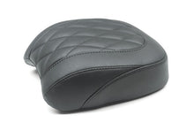 Load image into Gallery viewer, Mustang 18-21 Harley Fat Bob Wide Tripper Passenger Seat Diamond Stitch - Black