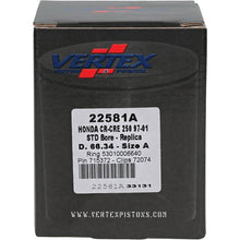 Load image into Gallery viewer, Vertex Piston 97-01 Honda CR 250 R 250cc Cast Replica Piston Kit