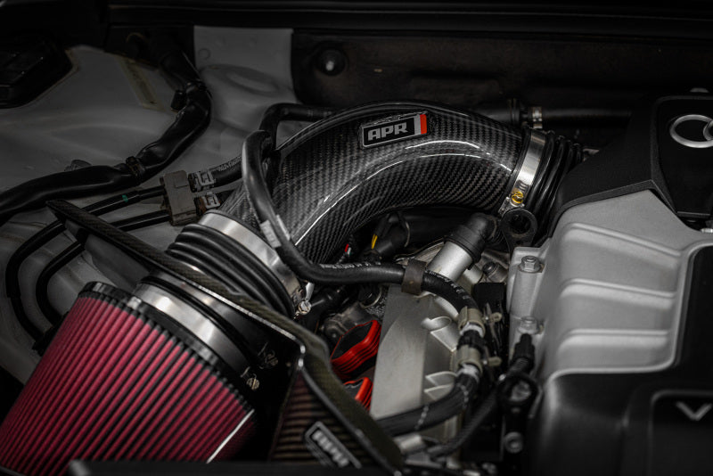 APR 10-16 Audi S4/S5/14-17 Audi Q5/SQ5 (B8) 3.0T Carbon Fiber Throttle Inlet Pipe CI100037-A