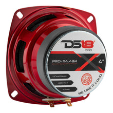 Load image into Gallery viewer, DS18 4in 100 Watts RMS 4 ohm Mid-Range Loudspeaker Bullet Loudspeaker