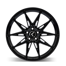 Load image into Gallery viewer, Kraze KR196 Evolve 20x9 / 5x120 BP / 35mm Offset / 72.56mm Hub Gloss Black Wheel
