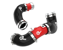 Load image into Gallery viewer, aFe BladeRunner 22-23 Kia Stinger L4-2.5L (t) Aluminum Hot and Cold Charge Pipe Kit - Red