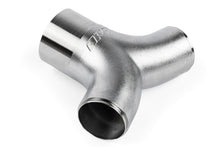 Load image into Gallery viewer, APR Cast T304 Stainless Steel Y-Splitter - 76mm to Dual 63.5mm (3in to Dual 2.5in) EXH0101
