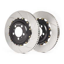 Load image into Gallery viewer, GiroDisc 2021+ Lamborghini Huracan STO (w/Carbon Ceramic Brakes) Front Slotted Rotors