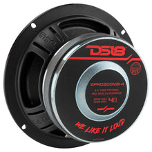 Load image into Gallery viewer, DS18 6.5in 150 Watts RMS 4 ohm Mid-Bass Loudspeaker