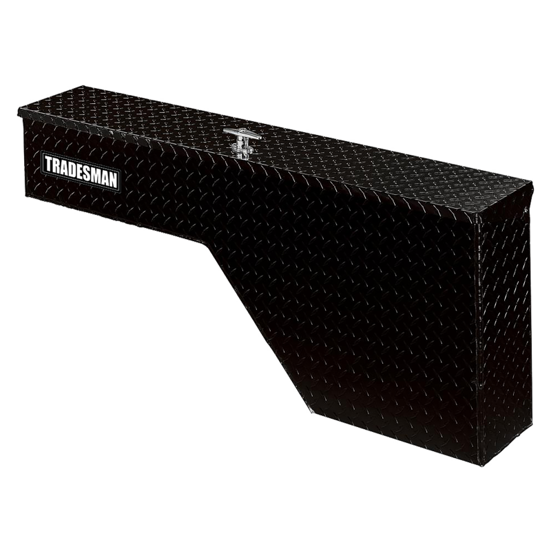 Tradesman Aluminum Fender Well Truck Tool Box (60in.) - Black 78226