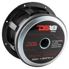 Load image into Gallery viewer, DS18 10in 1000 Watts RMS 4 ohm Mid-Bass Loudspeaker
