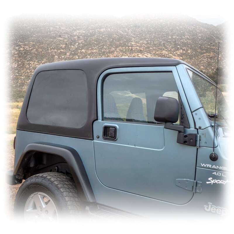Turn Offroad 97-06 Jeep TJ 2-Door Squareback Hardtop 1-Piece - White HTTJSQ-M2W