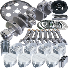 Load image into Gallery viewer, Eagle Chevy 350 1Pc 3.750in Crank 5.700in I-Beam Rod 4.040in Pistons 153 Tooth FP Balanced Assembly