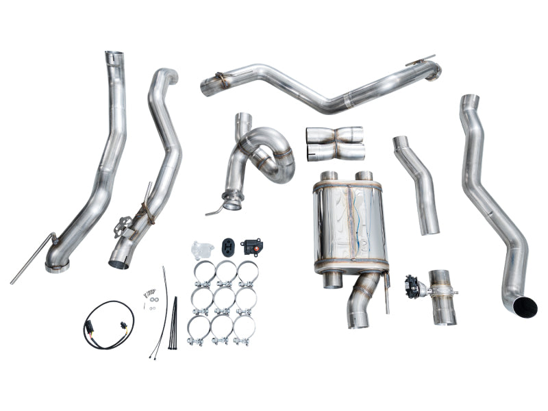 AWE 2024+ Ford Ranger Raptor 3.0L Switchpath Cat-Back Exhaust - BashGuard Only 3025-38306