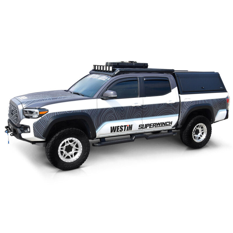 Westin 05-23 Toyota Tacoma DC HDX Running Boards - Tex. Blk