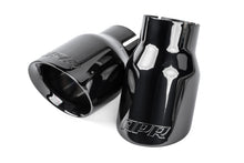 Load image into Gallery viewer, APR Double-Walled 3.5in Slash-Cut Tips - Diamond Black - Set of 2 TPK0008