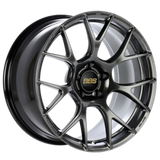 BBS RE-V7 19x10.5, 5x120, ET35 Gloss Diamond Black Wheel 82mm PFS/Clip Required