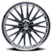 Load image into Gallery viewer, Kraze KR185 Double Down 17x8 / 5x108/114.3 BP / 38mm Offset / 73mm Hub Chrome Wheel