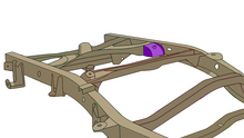 Load image into Gallery viewer, Rust Buster 2000-2006 Toyota Tundra Left Rear Frame Shock Mount