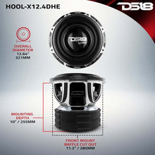 Load image into Gallery viewer, DS18 Hooligan High Excursion Subwoofer 15in 4000 Watts RMS 2 ohm DVC