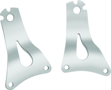 Load image into Gallery viewer, Kuryakyn Fixed Mounts Multi-Purpose Driver &amp; Passenger Backrest 14 and Up Touring Models Chrome