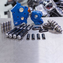 Load image into Gallery viewer, S&amp;S Cycle 2017+ M8 Models Gear Drive 465G Cam Chest Kit w/ Blk Pushrod Tubes - WC - Incl. VVT