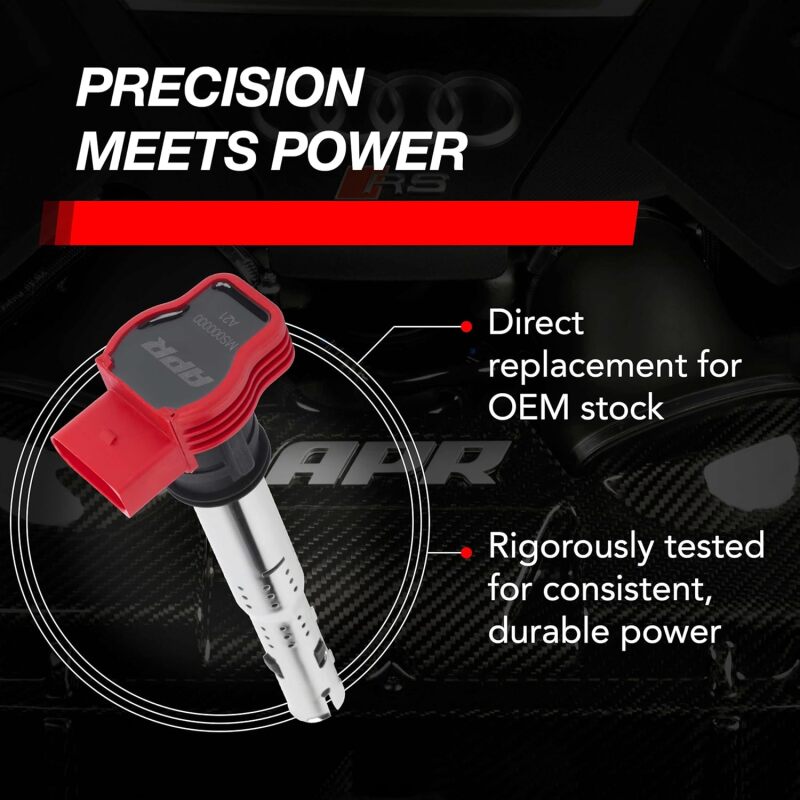 APR EA888.1/EA888.2/EA113/EA837 (PQ35/PQ45) 2.0T/3.0T Ignition Coil - Red MS100208