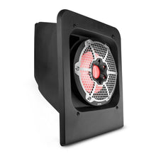 Load image into Gallery viewer, DS18 2015+ Polaris Slingshot Loaded Rear Subwoofer &amp; Enclosure w/ NXL-10SUB/BK Included