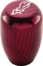 Load image into Gallery viewer, DragonFire Racing Shift Knob Short- Red Carbon Fiber