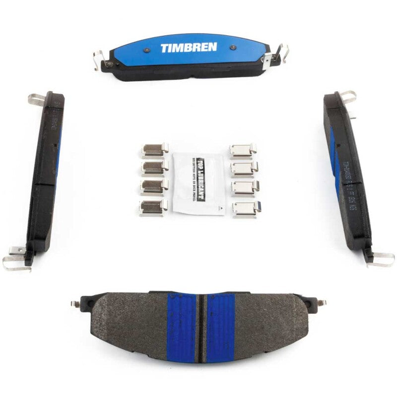Timbren 11-18 Ram 2500/3500/4000 BES Severe Duty Semi-Metallic Brake Pads - Rear TIM-D1400SD