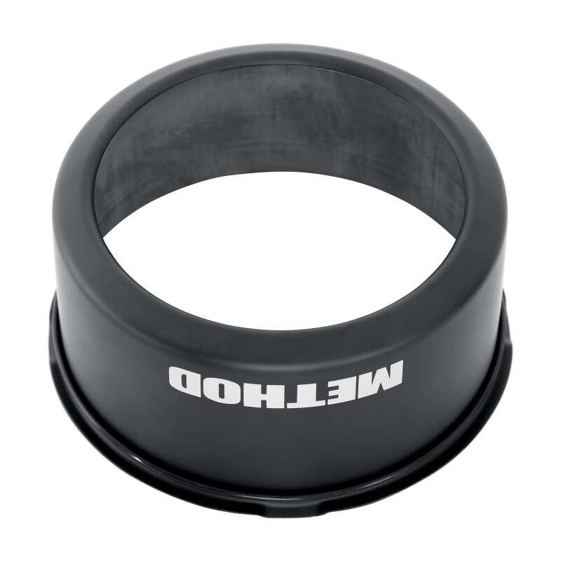 Method Cap Open - 62mm - Push Thru - Black CP-OPEN140-62-B