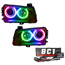 Load image into Gallery viewer, Oracle 08-10 Dodge Charger SMD HL (HID) - ColorSHIFT w/ BC1 Controller