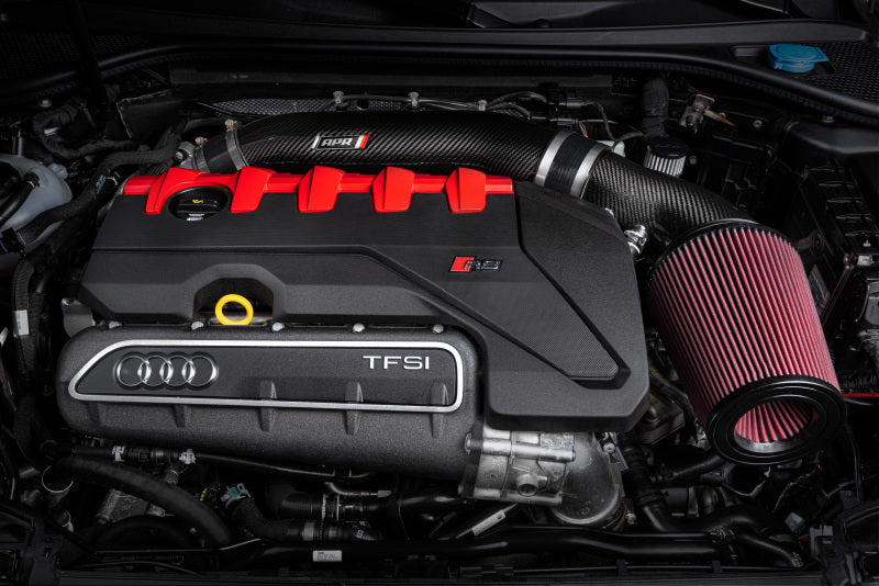 APR 17-20 Audi RS3/18-22 Audi TT RS Quattro (MK3) 2.5T TFSI Carbon Fiber Intake Filter System CI100038-A