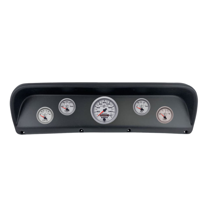 Autometer Ultra-Lite II Direct Fit Dash Kit 67-72 Ford F100 (1 x 3-3/8in. / 4 x 2-1/16in.) 2937-14