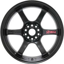 Load image into Gallery viewer, Gram Lights 57DR 17x9.0 +22 5x114.3 Semi Gloss Black Wheel