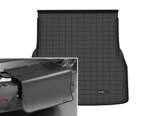 Load image into Gallery viewer, WeatherTech 22-25 Mercedes-Benz EQS Sedan Trunk Cargo Liner w/Bumper Protector - Black