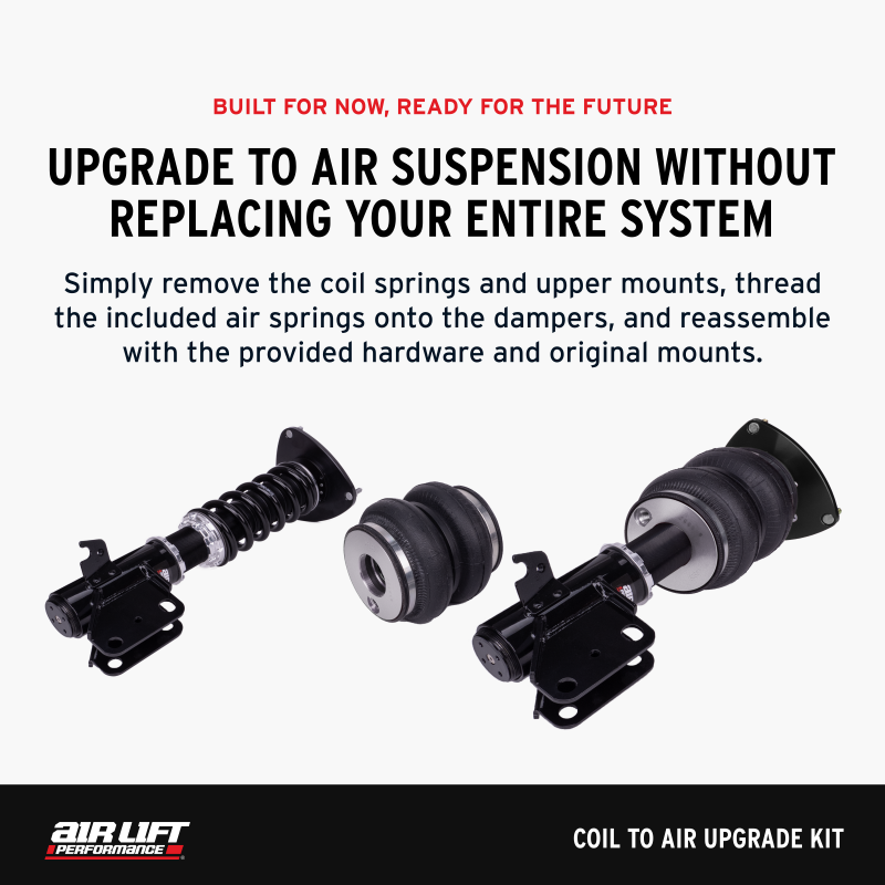 Air Lift 14-24 Infiniti Q50 (w/ Ball Lower Mount) Coil to Air Upgrade Kit - GTR Auto