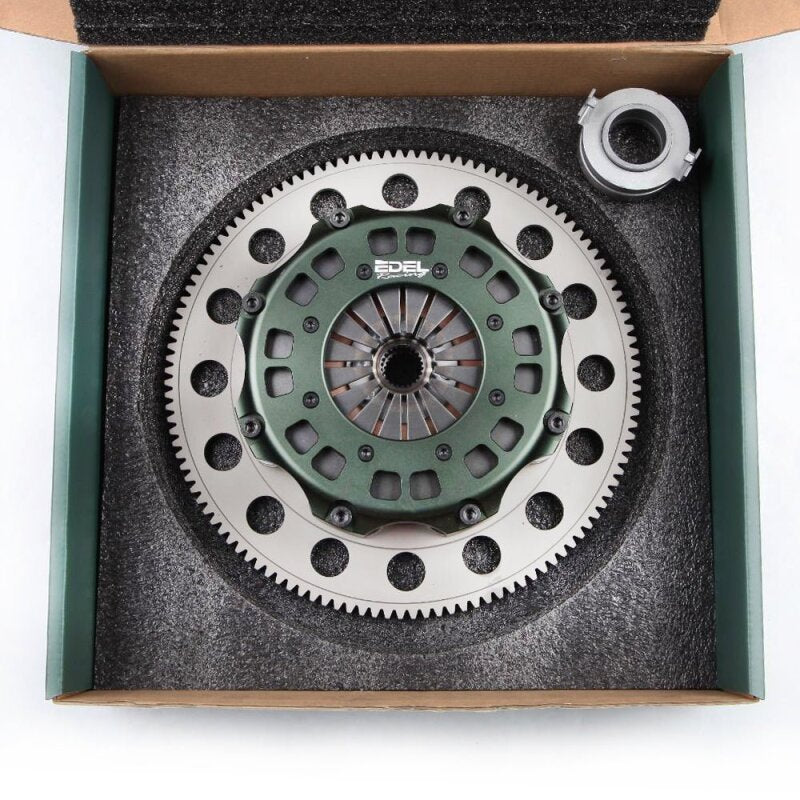 BLOX Racing Honda D-Series Twin Disc Clutch 7.25in Sprung by Edel for BLOX Racing BXFL-10225