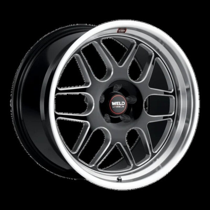Weld Solana 20x10.5 / 5x120 BP / ET38 / 72.56mm Bore - Gloss Black MIL DIA Wheel - GTR Auto