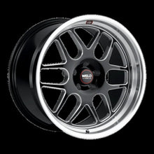 Load image into Gallery viewer, Weld Solana 20x9.5 / 5x135 BP / ET13 / 87.1mm Bore - Gloss Black MIL DIA Wheel S11009586P13