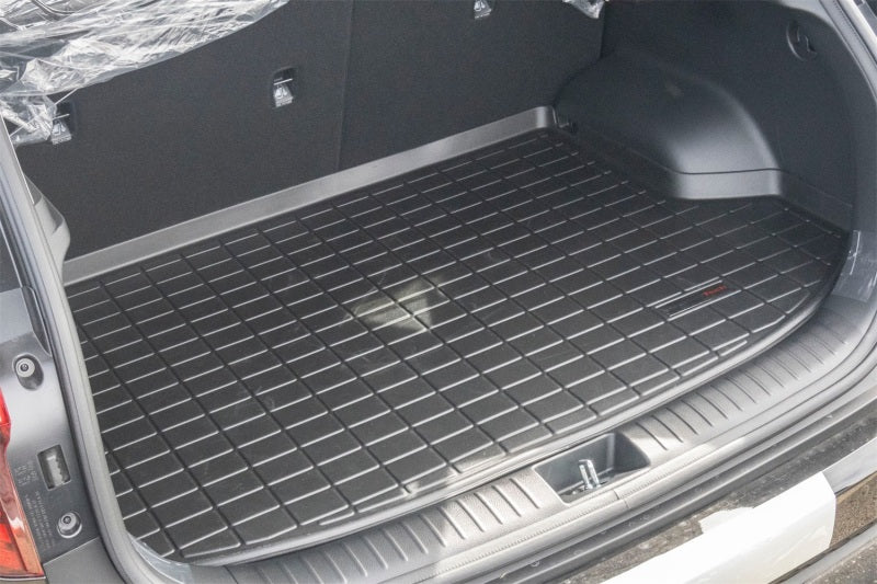 WeatherTech 25-26 KIA Seltos Trunk Cargo Liners - Black 401813