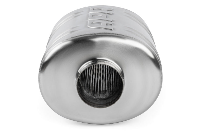 APR Premium Sound Absorption Muffler - Straight 76mm (3in) - Oval Body 220mm x 169mm x 286mm MUH0014