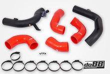 Load image into Gallery viewer, do88 VAG 2.0 TSI EA888 Gen4 (300hp+) OEM Intercooler Pressure Pipes Red Hoses
