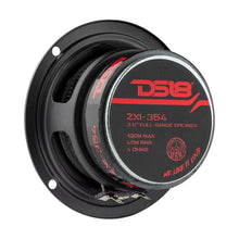 Load image into Gallery viewer, DS18 3.5in 40 Watts RMS 4 ohm 1-Way Full Range Speaker w/ Kevlar Cones
